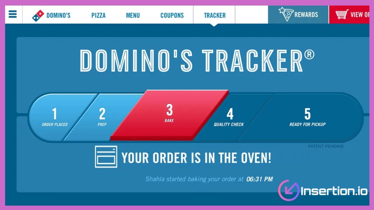 Domino’s Pizza Tracker