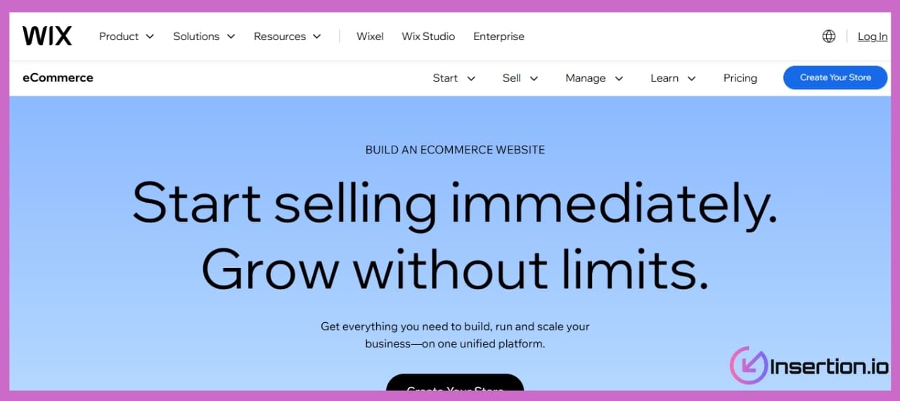 Wix eCommerce